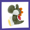 SUPER MARIO - Yoshi Noir - Peluche 20cm