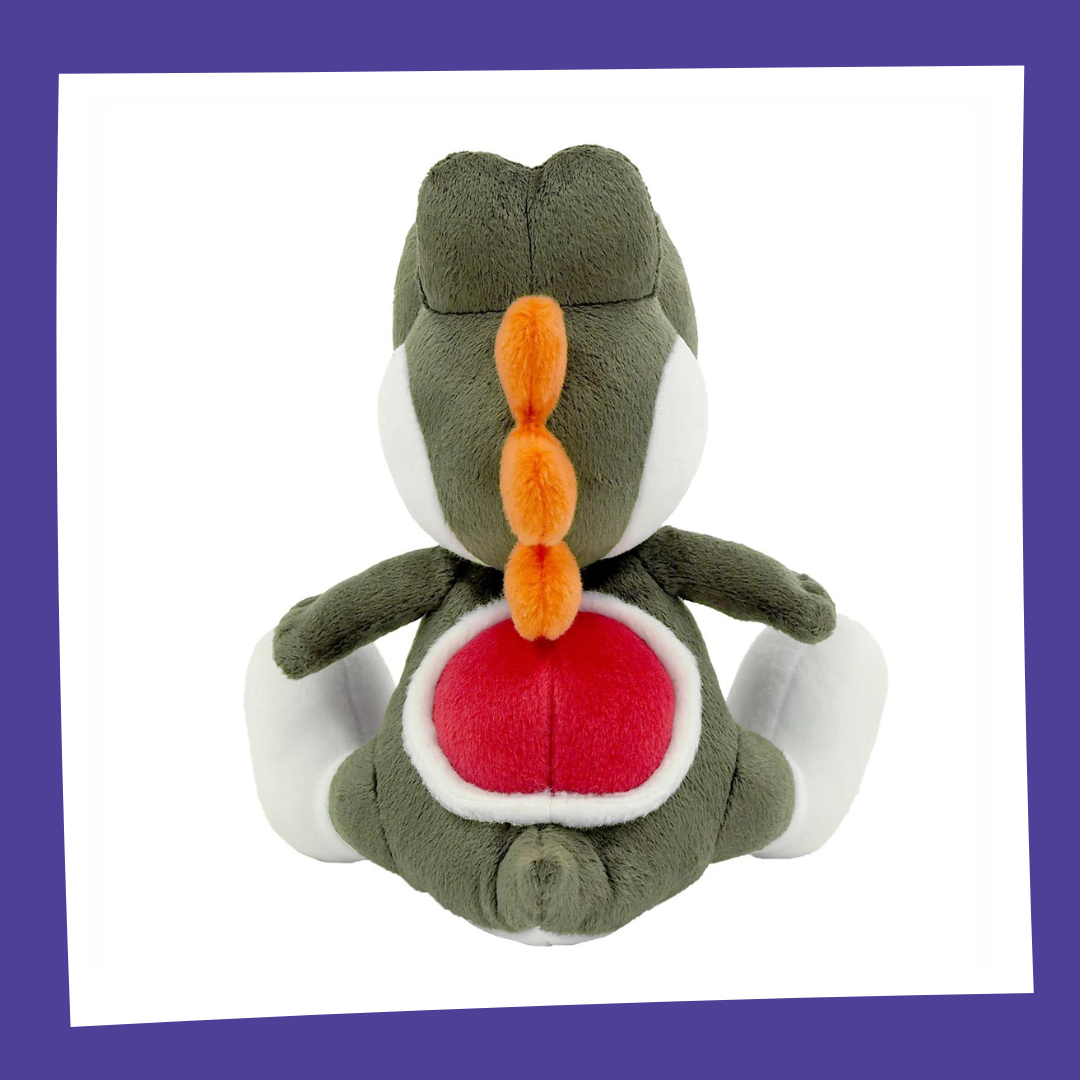 SUPER MARIO - Yoshi Noir - Peluche 20cm