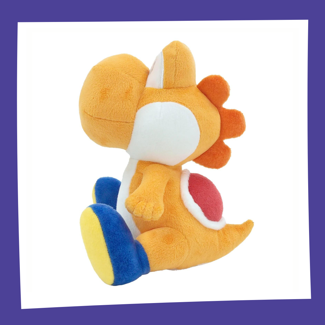SUPER MARIO - Yoshi Orange - Peluche 20cm