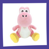 SUPER MARIO - Yoshi Rose - Peluche 20cm
