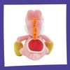 SUPER MARIO - Yoshi Rose - Peluche 20cm