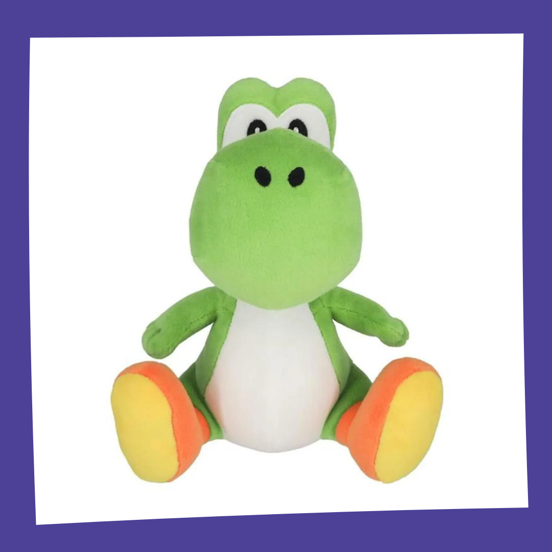 SUPER MARIO - Yoshi Vert - Peluche 20cm - Nintendo