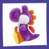 SUPER MARIO - Yoshi Violet - Peluche 20cm