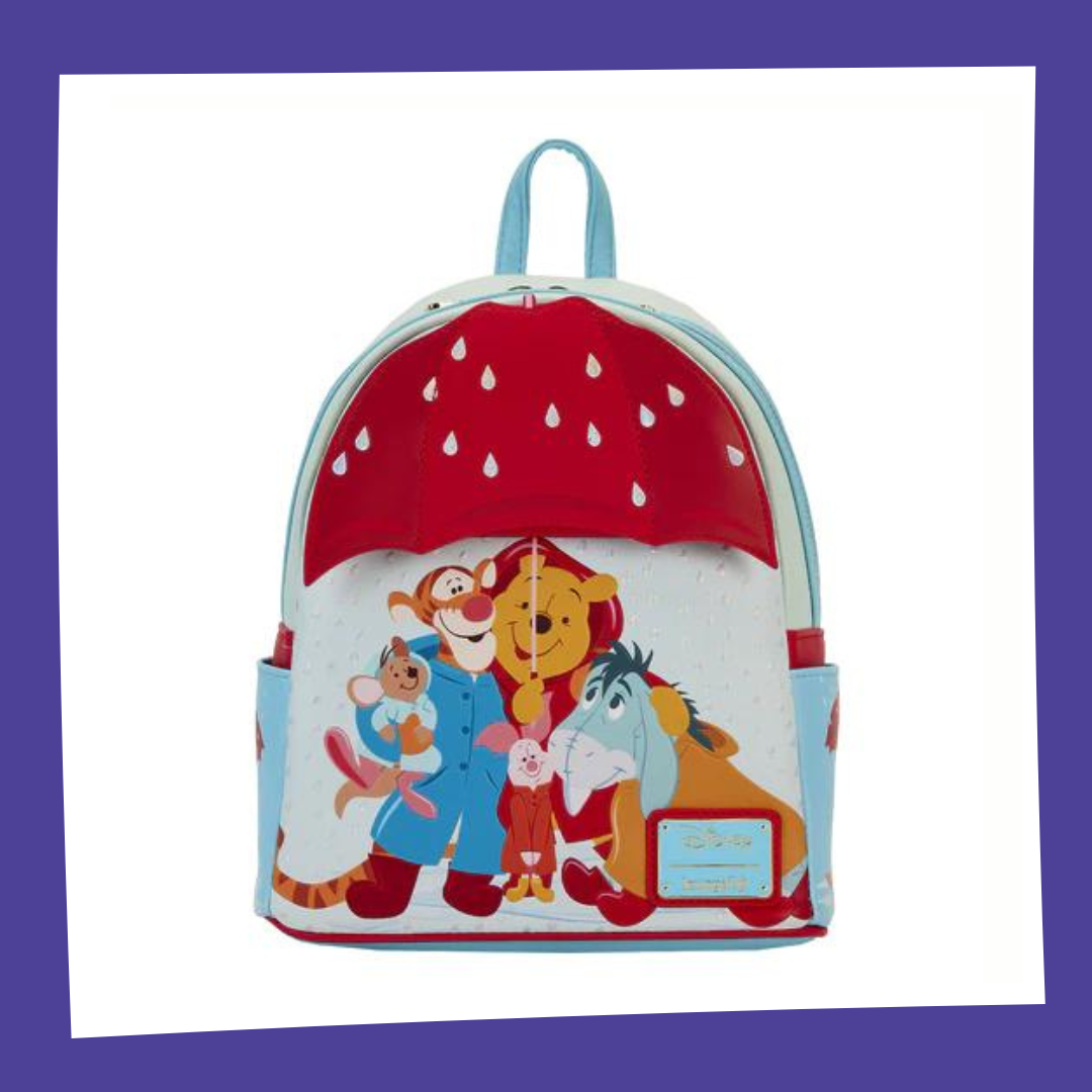 WINNIE L'OURSON - Jour de Pluie - Mini Sac à Dos Loungefly