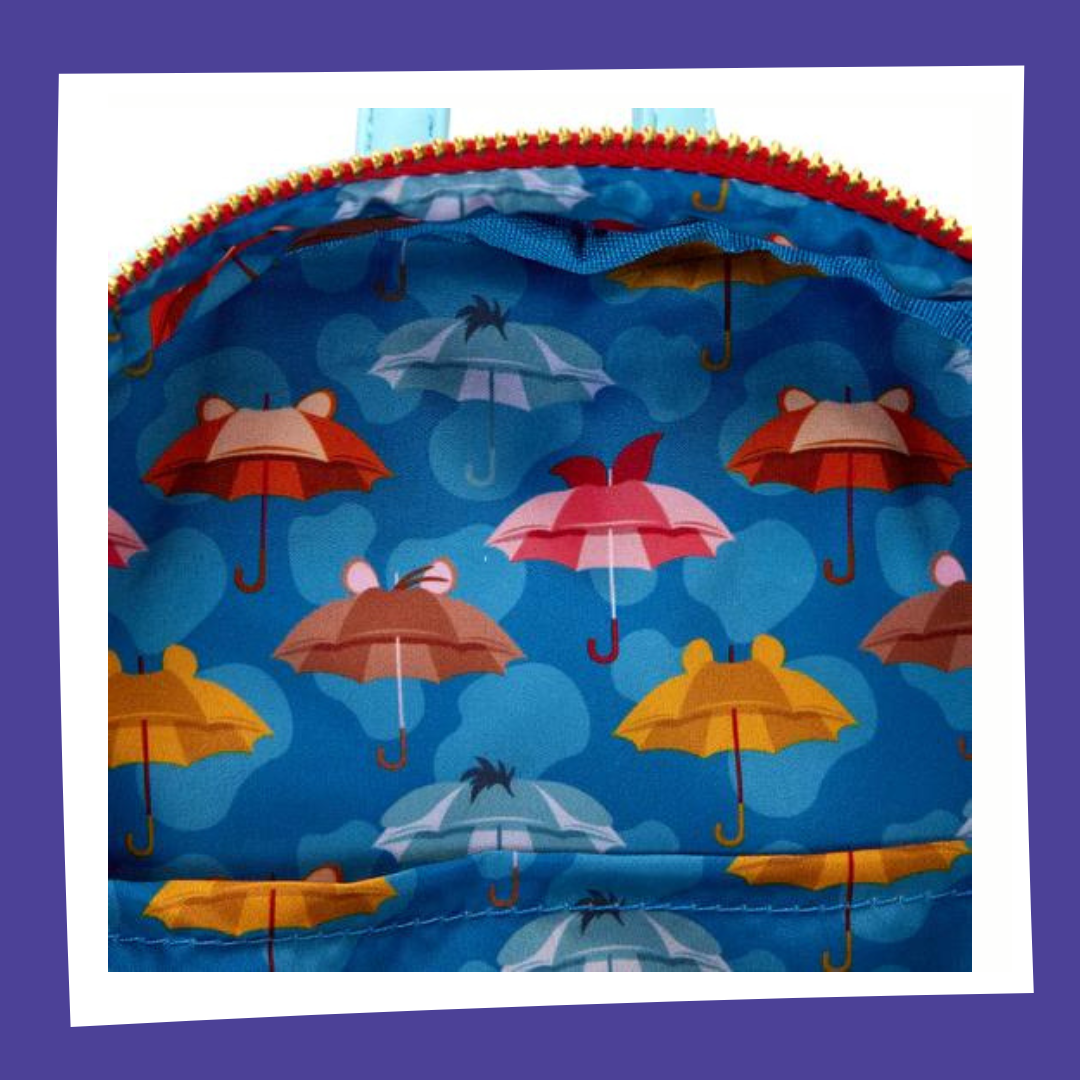 WINNIE L'OURSON - Jour de Pluie - Mini Sac à Dos Loungefly