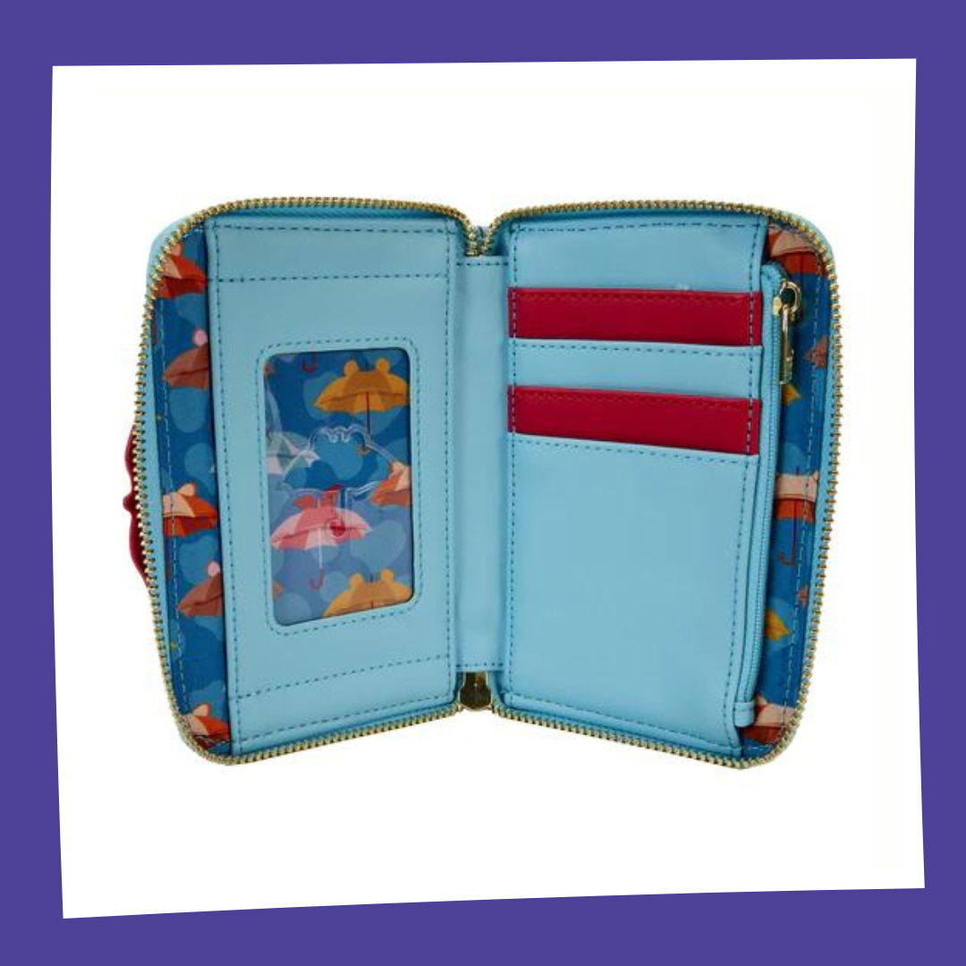 WINNIE L'OURSON - Jour de Pluie - Portefeuille LoungeFly - Précommande