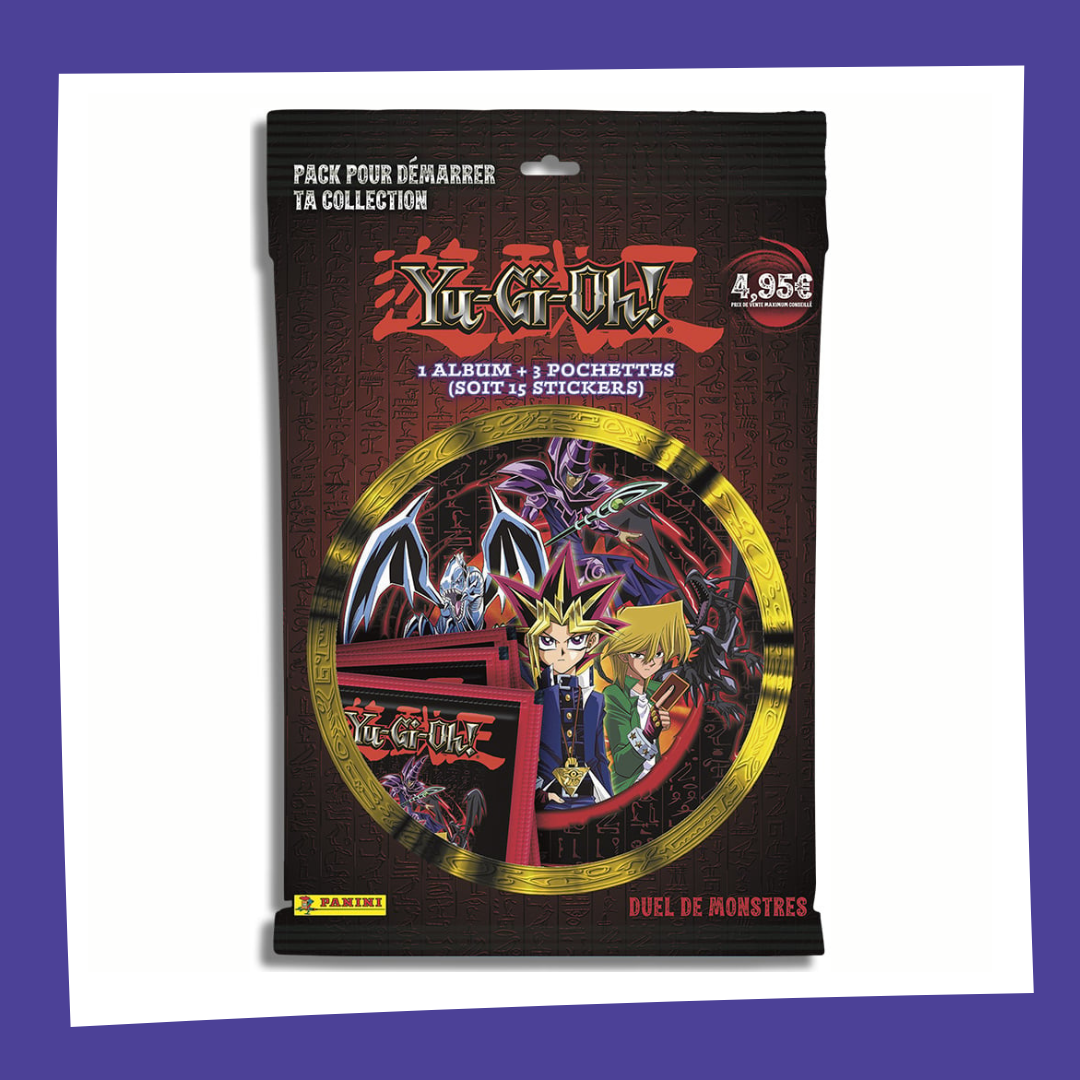 Yu-Gi-Oh! – Panini Starter Pack (1 album + 3 paquets) – FR