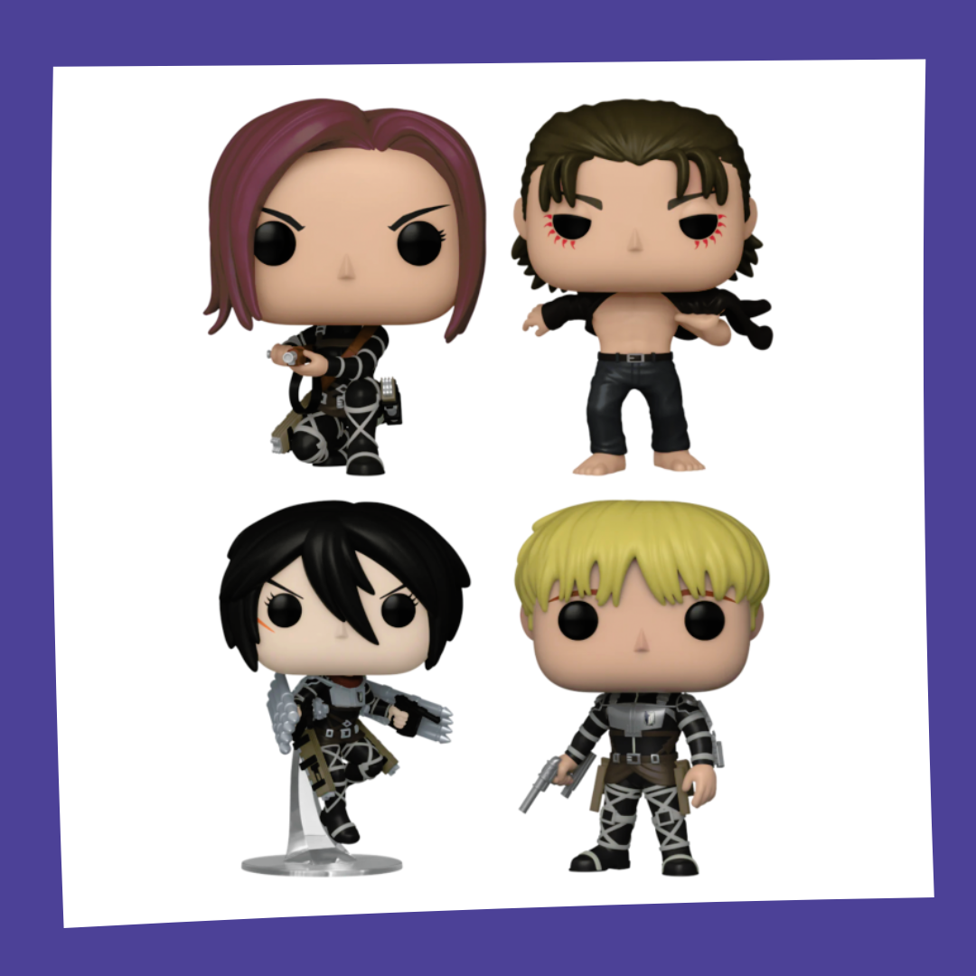 Funko POP! Attack on Titan - Bundle x4 POP!