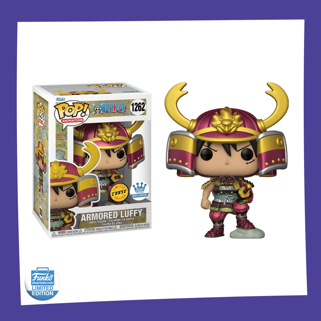 Funko POP! One Piece - Armored Luffy 1262 (Chase Possible)