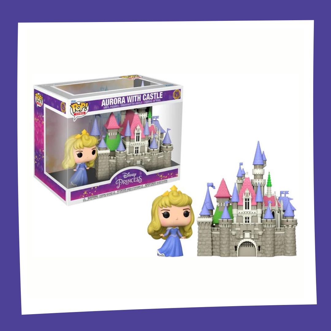 Funko POP! Ultimate Princess S3 - Aurora with Castle 29 Town