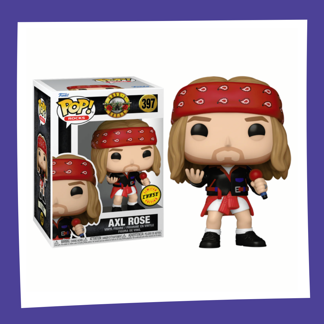 Funko POP! Guns N' Roses - Axl Rose 1980's 397 (Chase Possible)