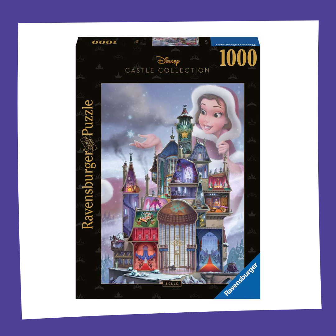 Puzzle 1000P Disney Castle Collection - Belle - Ravensburger