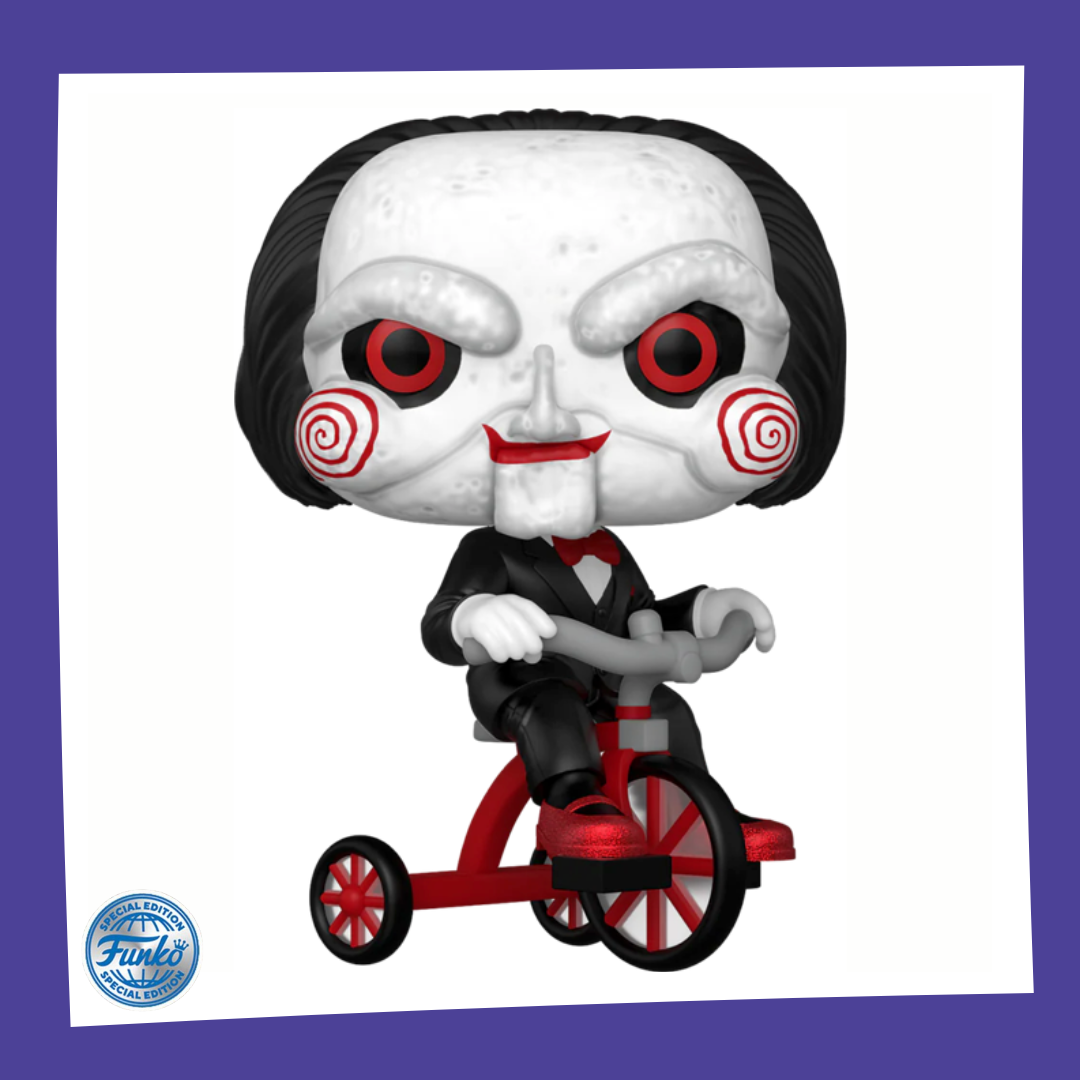Funko POP! Saw - Billy The Puppet & Tricycle 1824