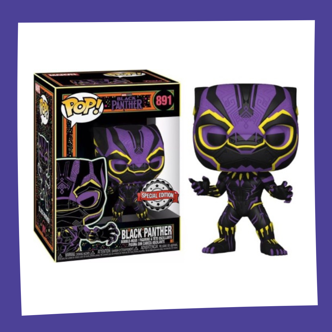 Funko POP! Black Panther - Black Panther Blacklight 891
