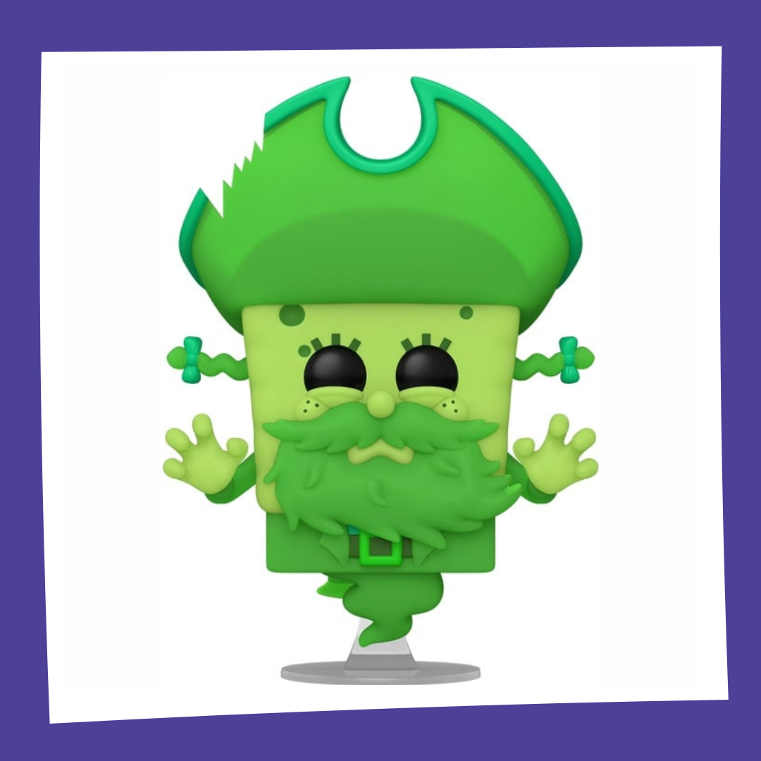 Funko POP! Bob l'Éponge : Le Film - Bob (Hollandais Volant) 1943 GITD