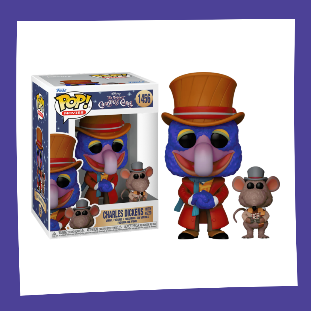 Funko POP! The Muppet Christmas Carol - Charles Dickens & Rizzo 1456