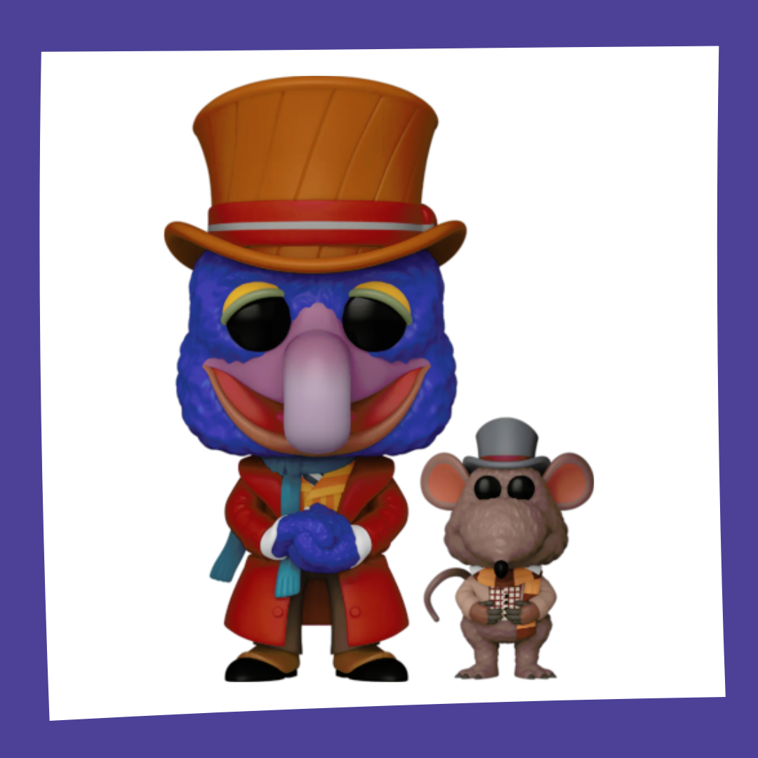 Funko POP! The Muppet Christmas Carol - Charles Dickens & Rizzo 1456