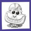 Funko POP! Disney : Sketched - Cheshire Cat 1645