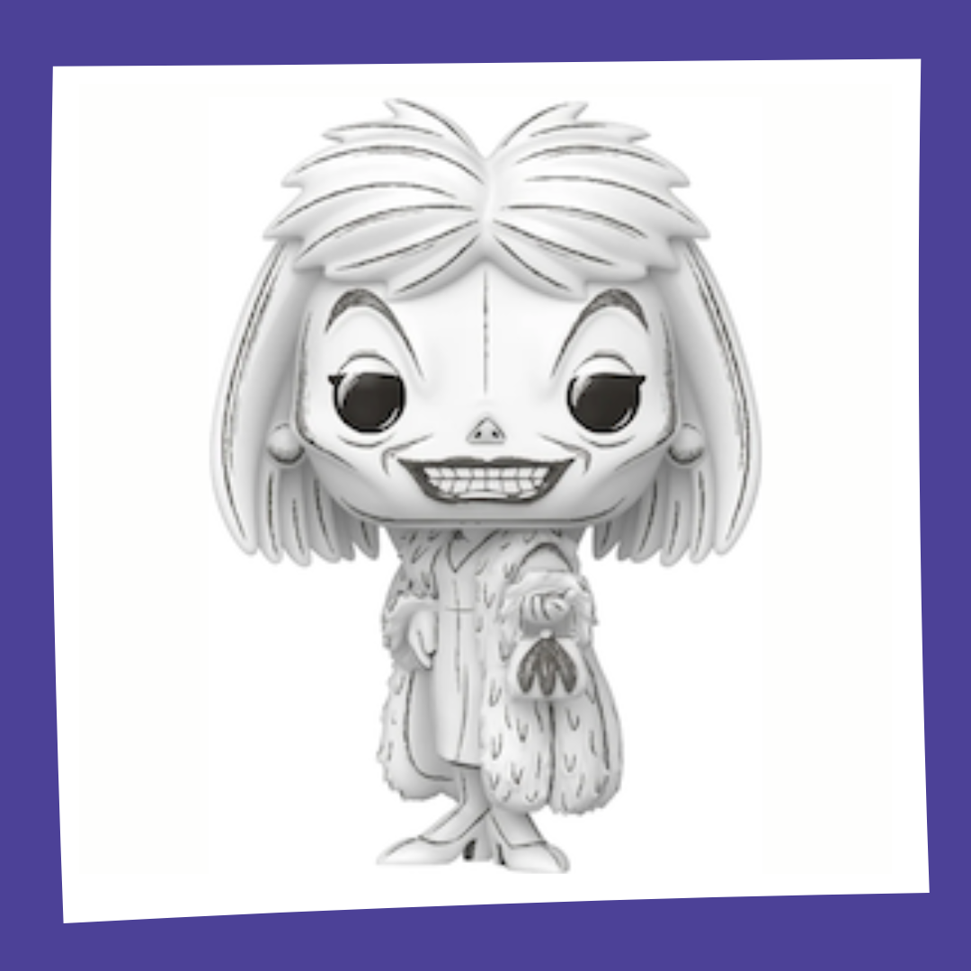 Funko POP! Disney : Sketched - Cruella De Vil 1647