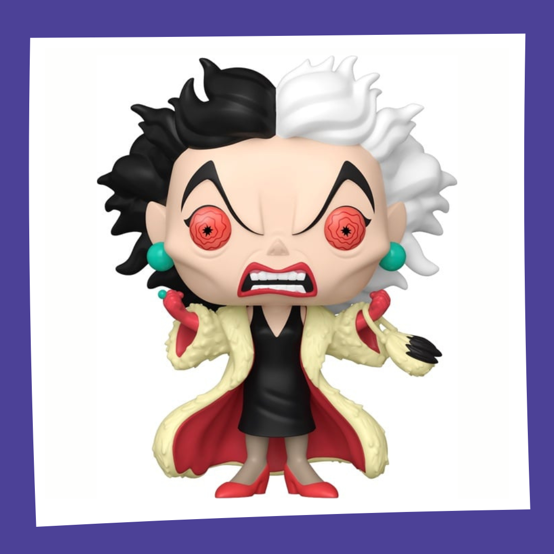 Funko POP! Disney : Les 101 Dalmatiens - Cruella 1663 (Chase Possible)