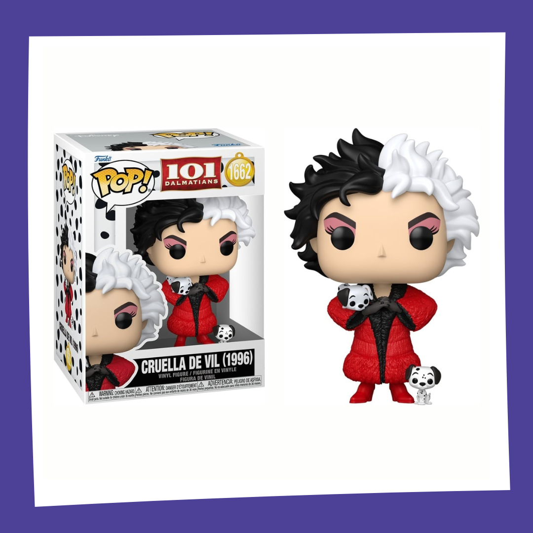Funko POP! Disney : Les 101 Dalmatiens - Cruella De Vil (1996) 1662