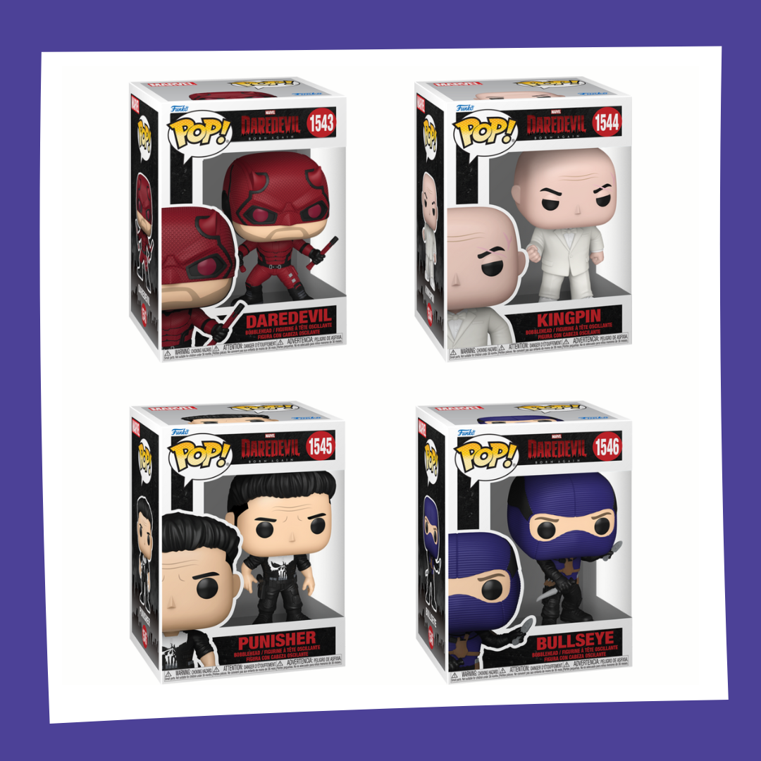 Funko POP! Marvel : Daredevil Born Again - Bundle x4 POP!