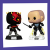 Funko POP! Star Wars - Darth Maul vs Pre Vizsla 2-Pack