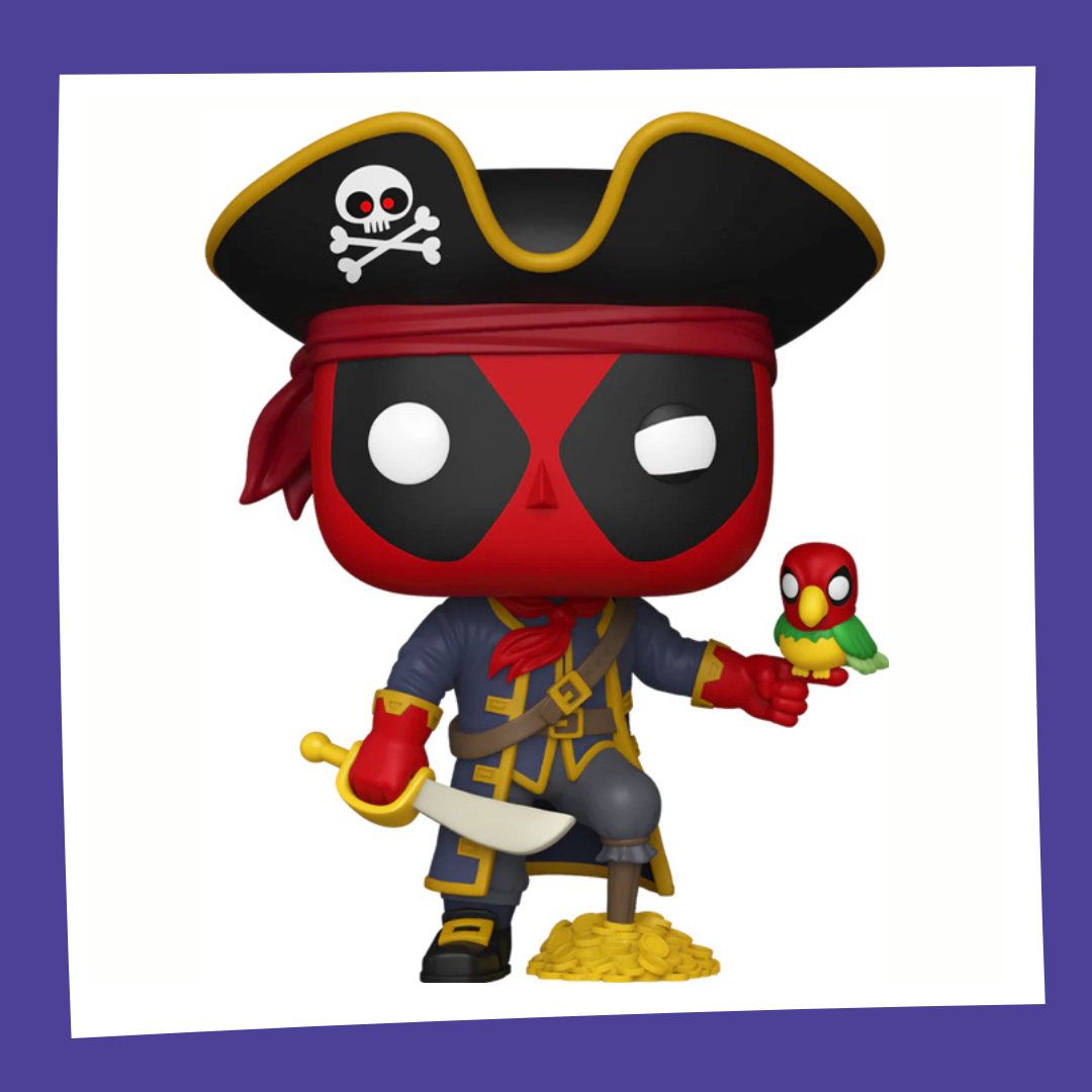 Funko POP! Marvel : Deadpool - Deadpool as Long John Silver 1493