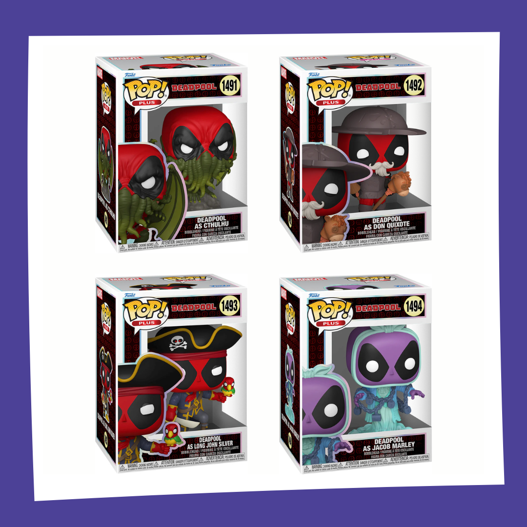 Funko POP! Marvel : Deadpool - Bundle x4 POP!