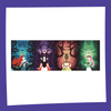 Puzzle 1000P Disney Princess Panorama - Ariel/Snow White/Tiana/Aurora - Clementoni