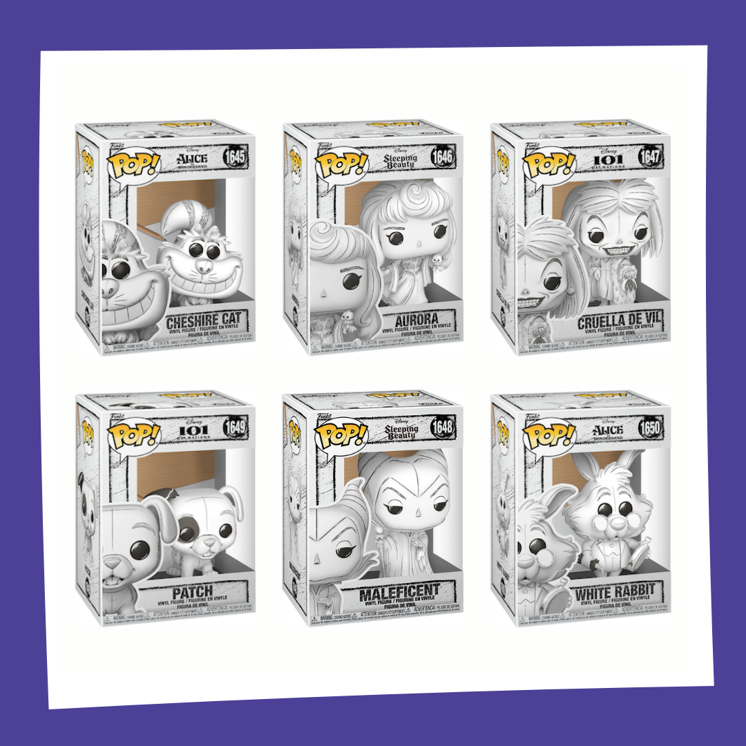 Funko POP! Disney : Sketched - Bundle x6 POP!