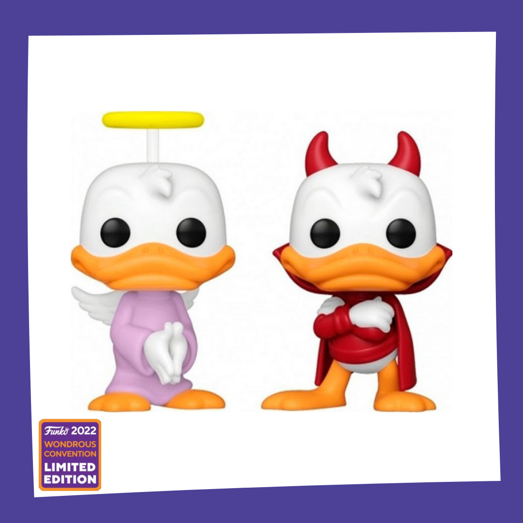 Funko POP! Donald Duck - Donald's Shoulder Angel & Devil 2-Pack