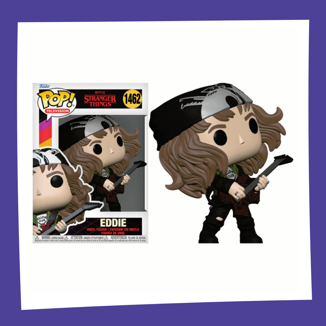 Funko POP! Stranger Things S4 - Hunter Eddie with Guitar 1462