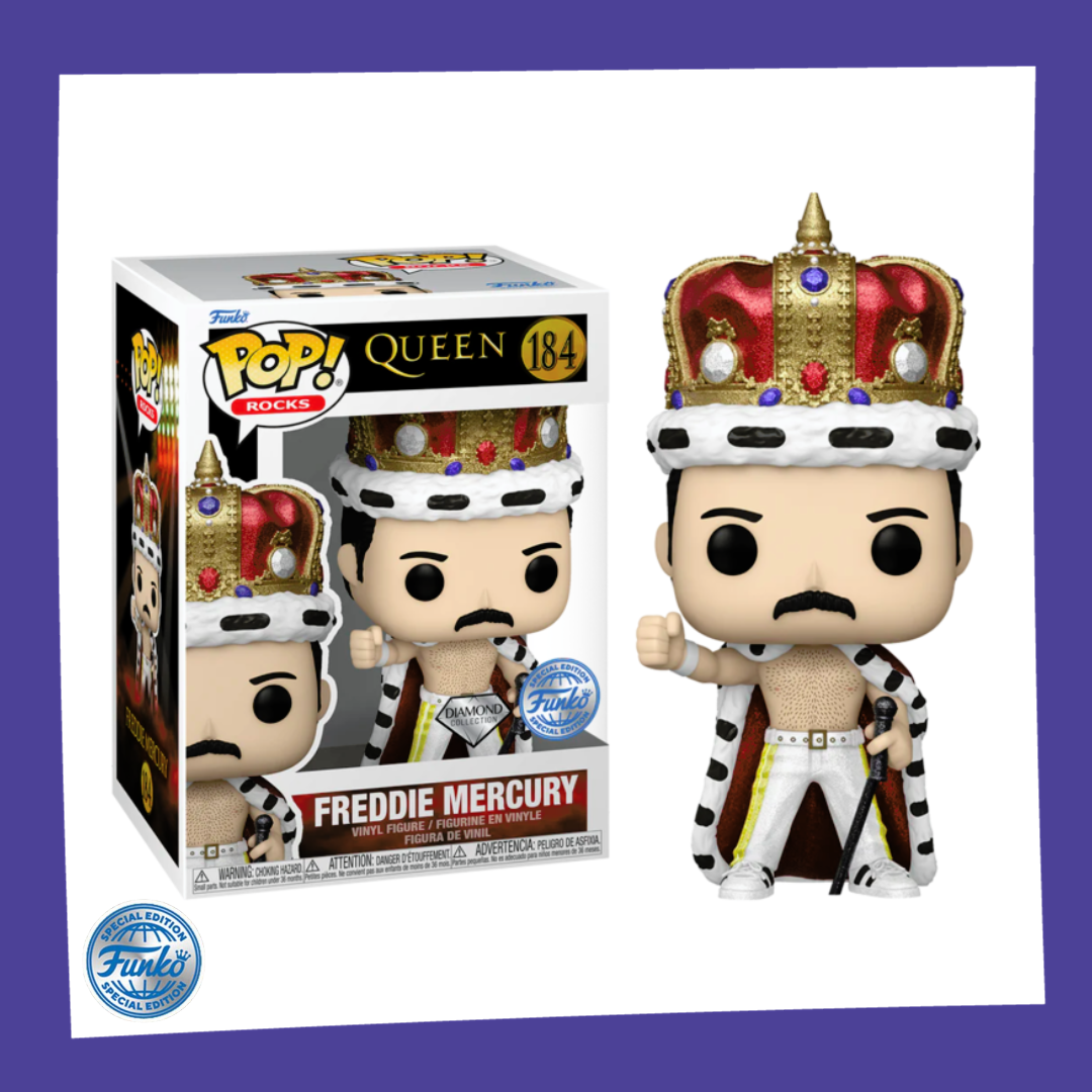 Funko POP! Queen - King Freddie Mercury Diamond 184