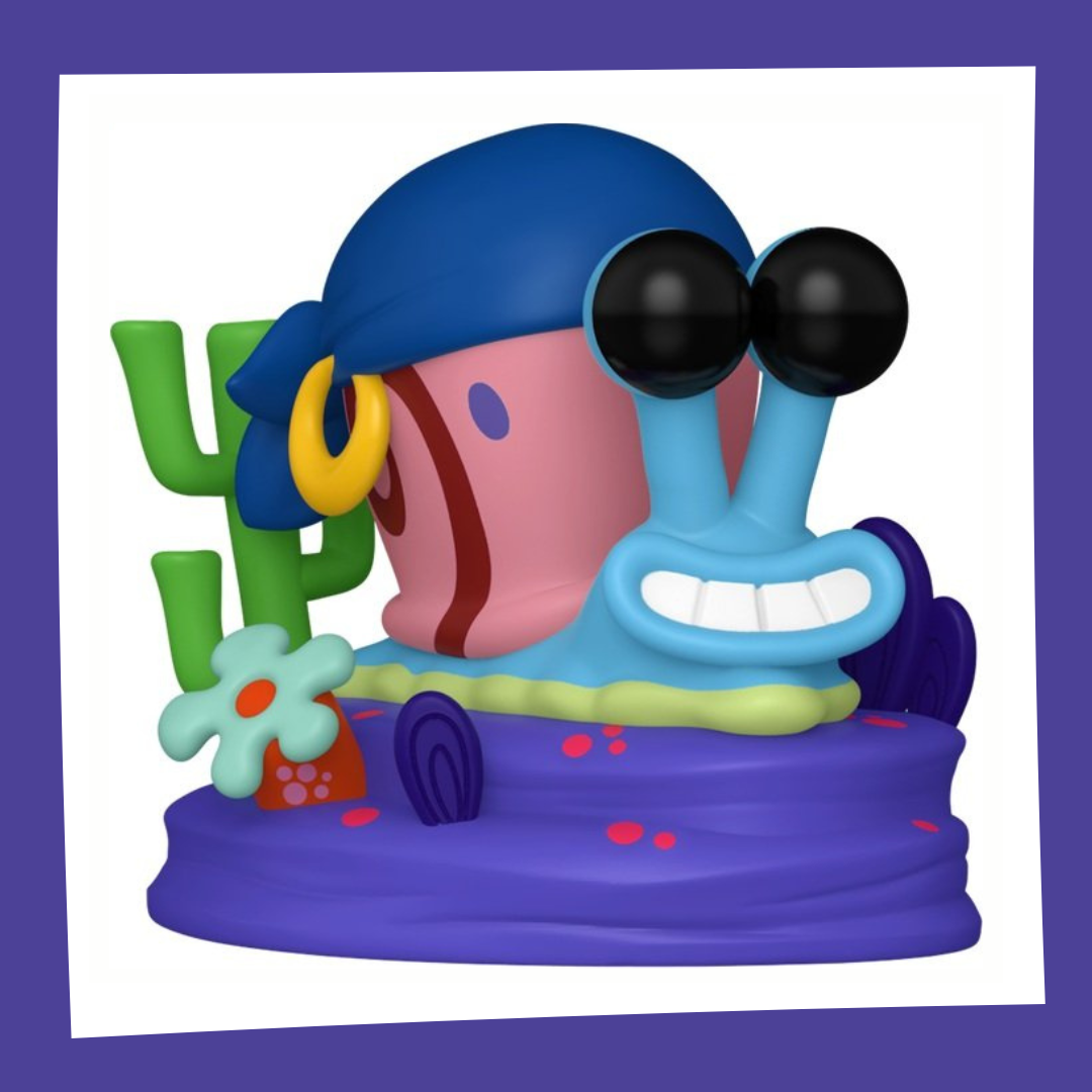 Funko POP! Bob l'Éponge : Le Film - Gary (Pirate) 1940