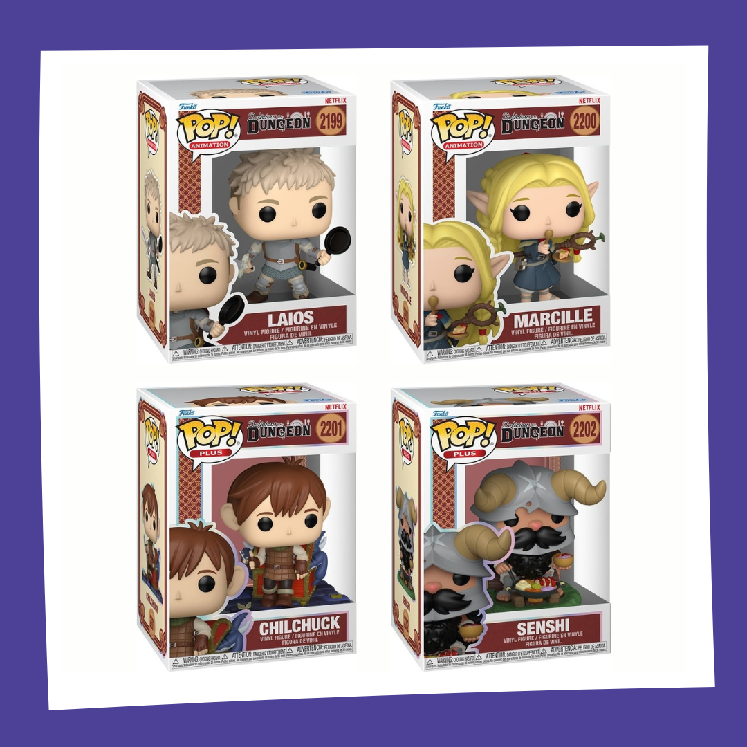 Funko POP! Gloutons & Dragons - Bundle x4 POP! (Chase Possible)