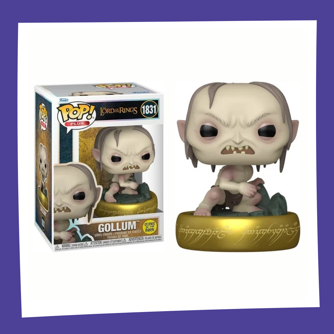 Funko POP! The Lord of the Rings - Gollum & Ring 1831 Glow in the Dark