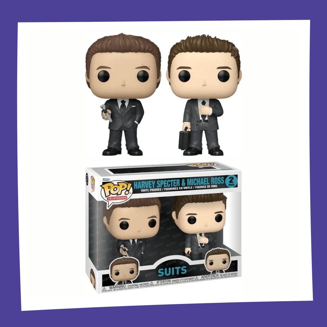 Funko POP! Suits - Harvey Specter & Michael Ross 2-Pack