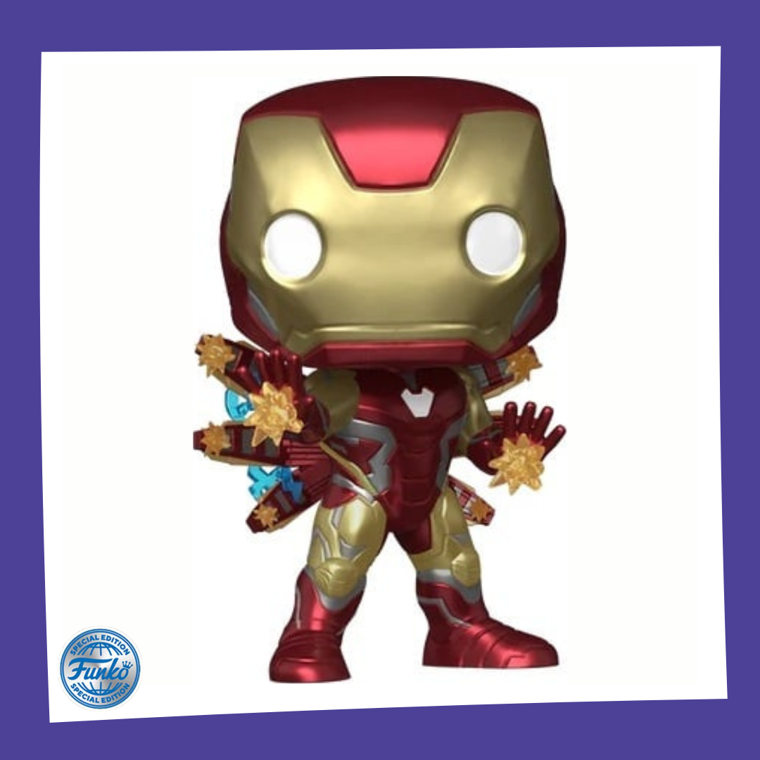Funko POP! Marvel - Iron Man & Beams 1555 Glow in the Dark