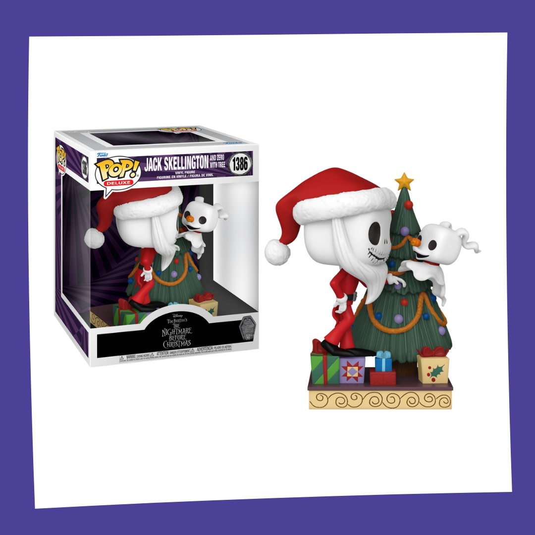 Funko POP! Disney - Jack & Zero with Tree 1386 Deluxe