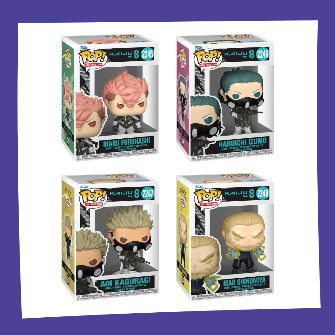 Funko POP! Kaiju No. 8 - Bundle x4 POP!