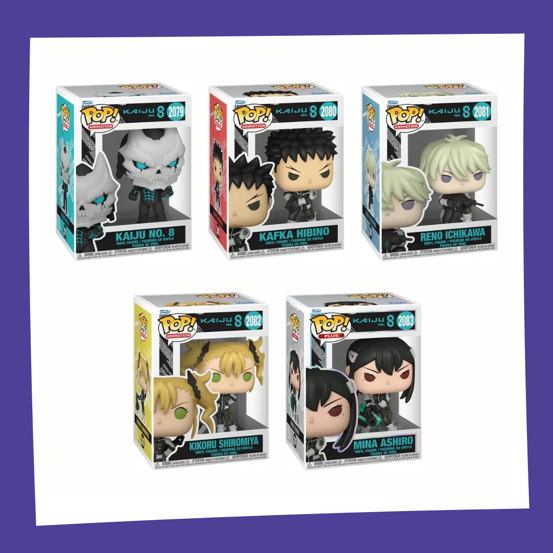 Funko POP! Kaiju No. 8 - Bundle x 5 POP (Chase Possible)