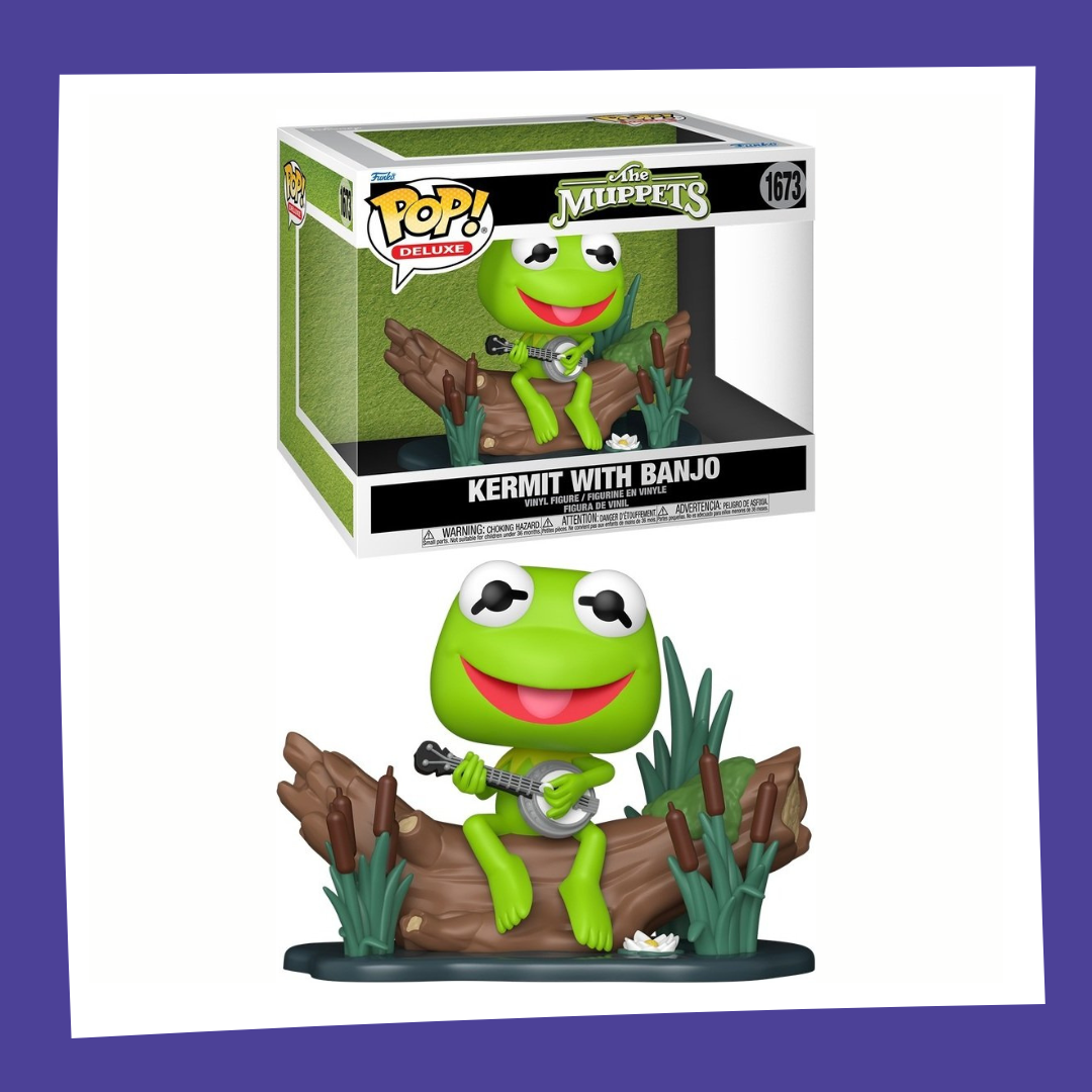 Funko POP! The Muppets - Kermit & Banjo 1673 Deluxe