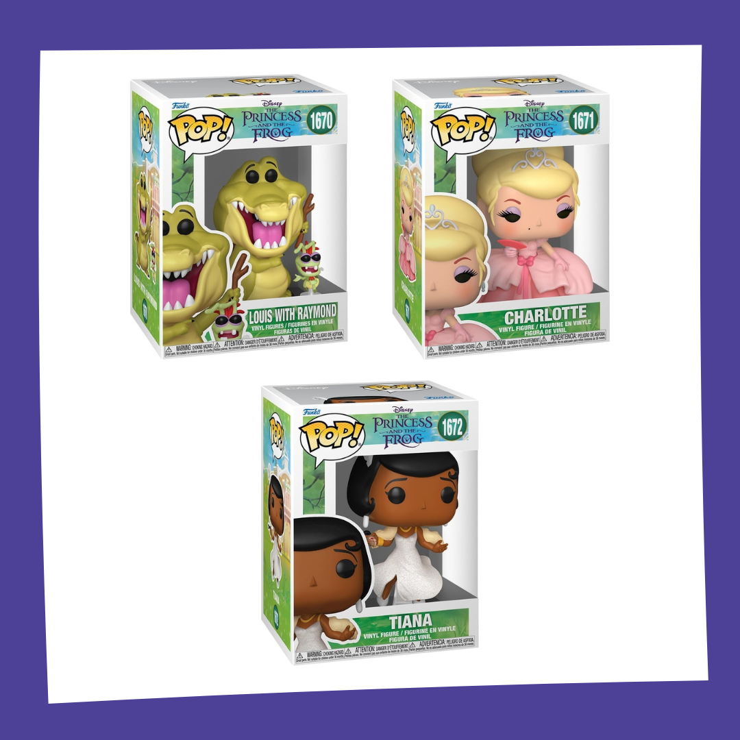 Funko POP! Disney : Princesse et la Grenouille - Bundle x3 POP!