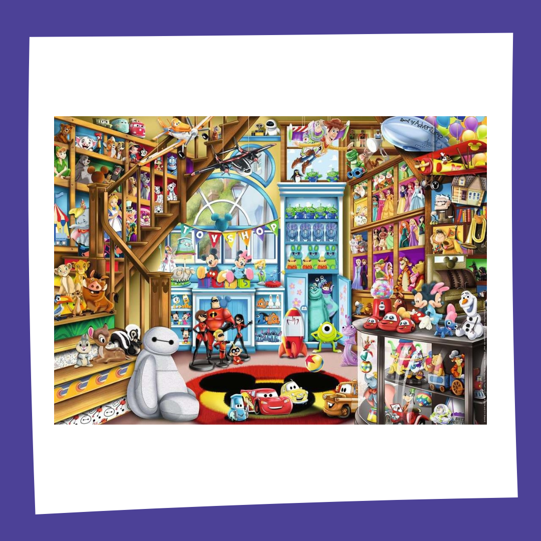 Puzzle 1000P Disney - Le Magasin de Jouets - Ravensburger
