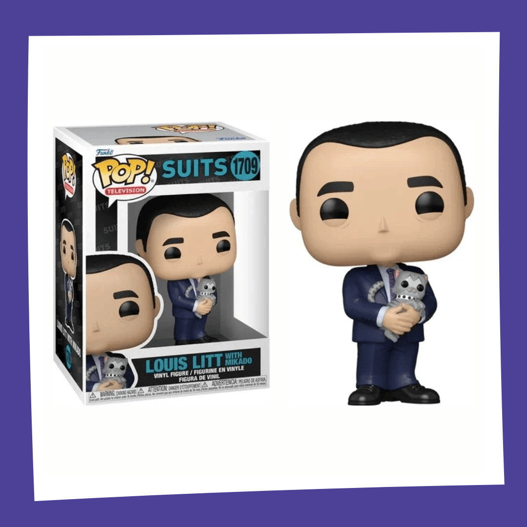 Funko POP! Suits - Louis Litt & Mikado 1709