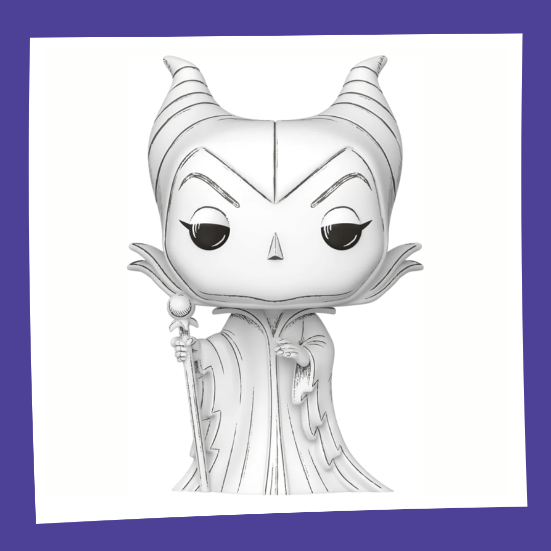 Funko POP! Disney : Sketched - Maleficent 1648