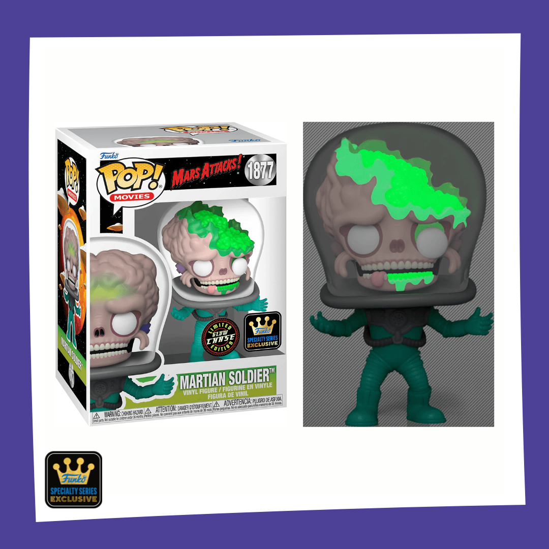 Funko POP! Mars Attacks! - Martian Solider 1877 (Chase Possible)