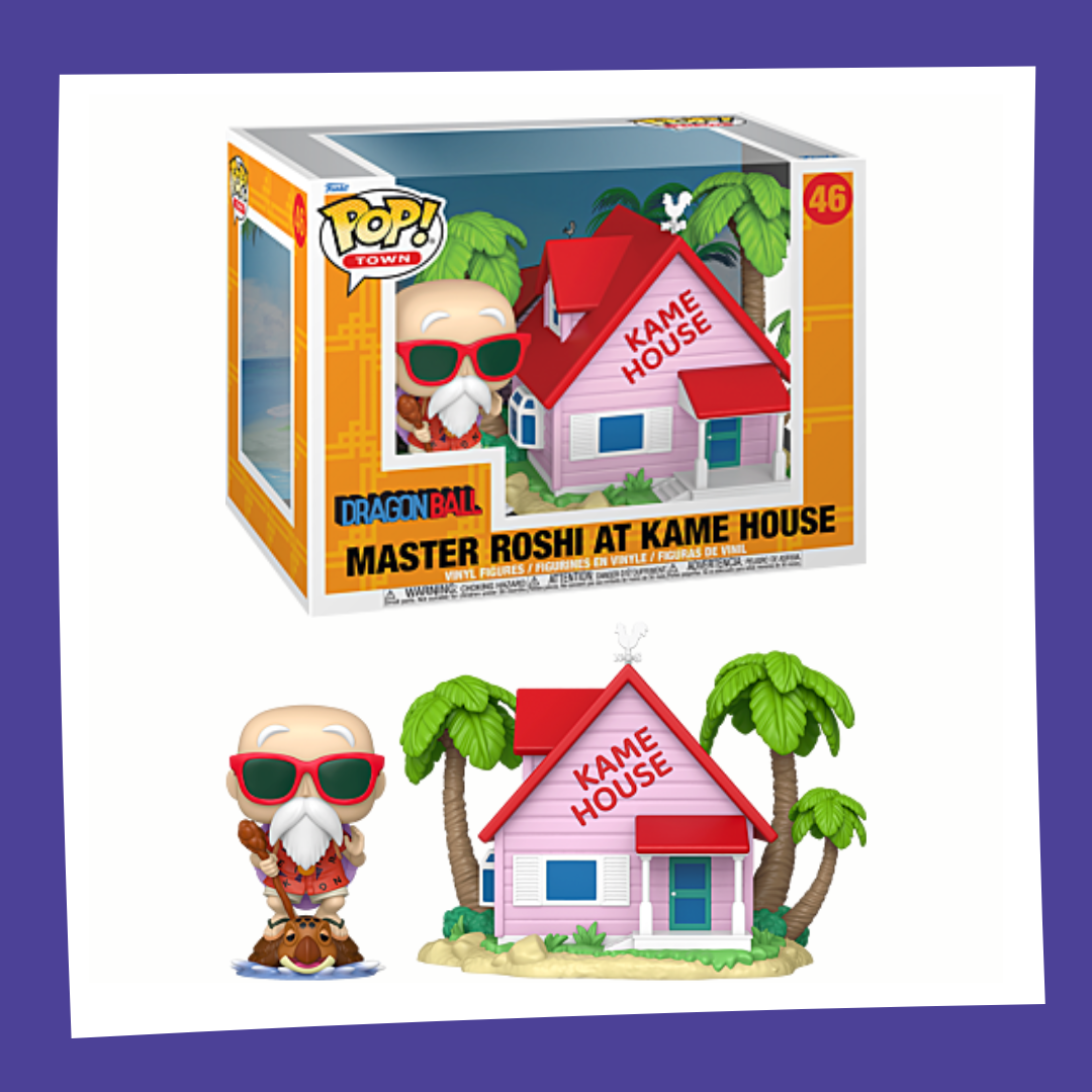 Funko POP! Dragon Ball - Master Roshi & Kame House 46 Town