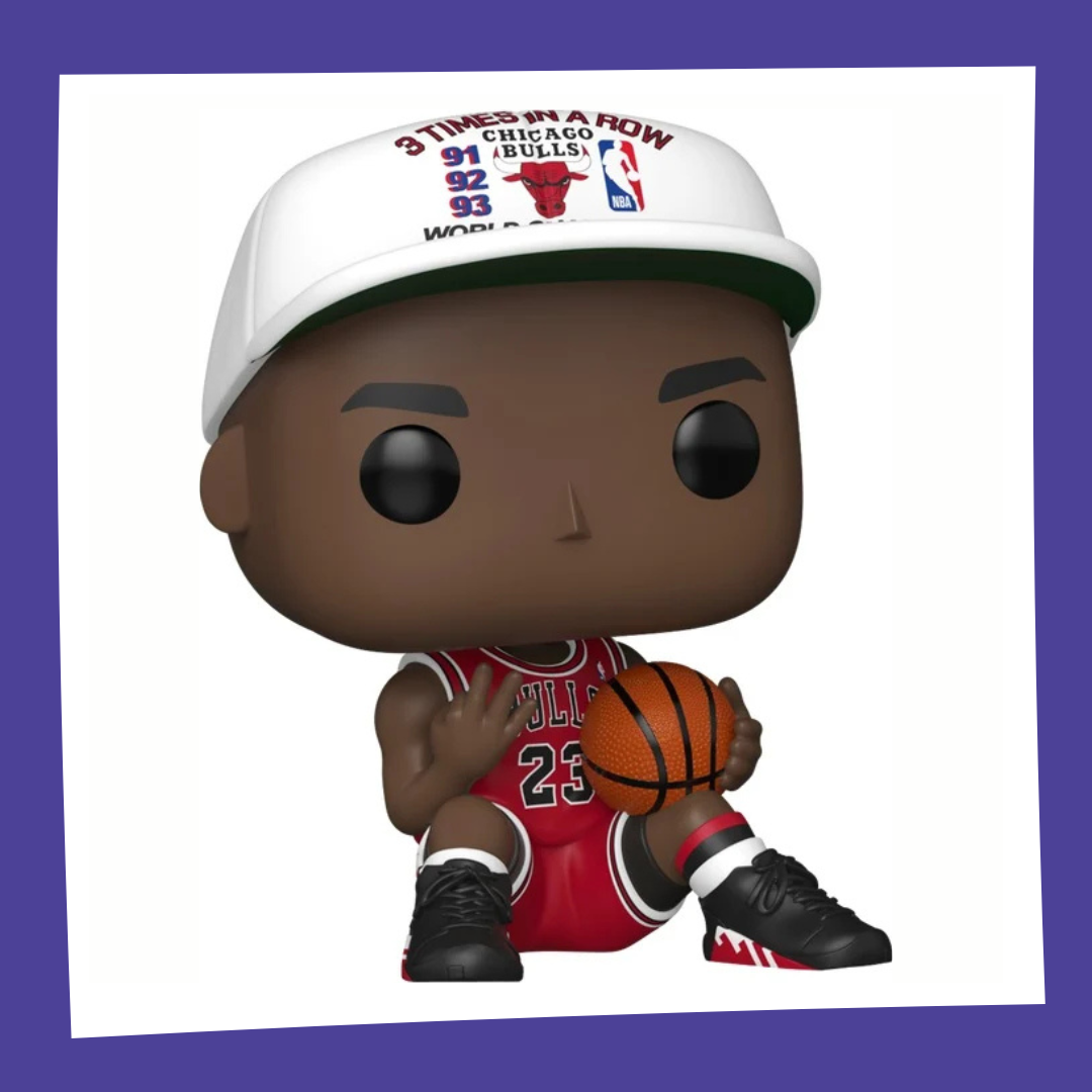 Funko POP! NBA : Chicago Bulls - Michael Jordan (3 Times in a Row) 222